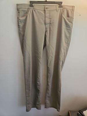 BRAX Feel Good Cooper Fancy Pants Mens Size 44/34 Regular Fit Gray/Green 