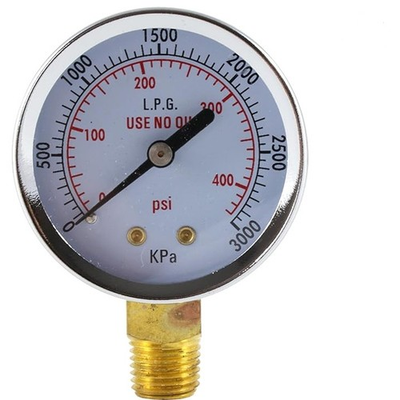 #ad Durable Alloy Steel Propane Pressure Gauge 0 400 psi Compact 2 Inch Design $22.99