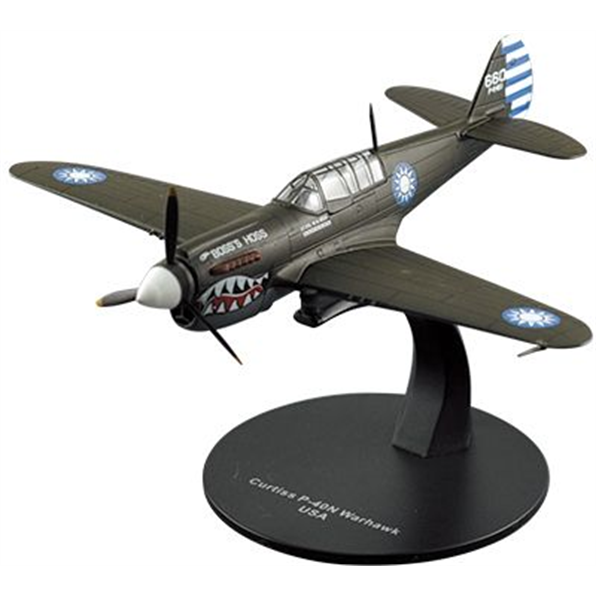 IXO/DEAGOSTINI 1/72 DIECAST CURTISS P40 N WARHAWK BOSS'S HOSS WWII US FIGHTER 21