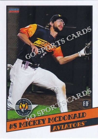 477 大リーグカード　マイケル.タッカー 2022 Las Vegas Aviators Mickey McDonald RC Rookie Oakland