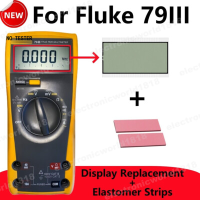 Screen For Fluke 79III 79-3 Handheld Digital Multimeters LCD Display Repair NEU
