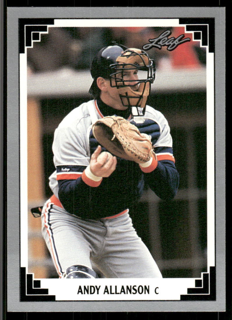 1991 Leaf #455 Andy Allanson