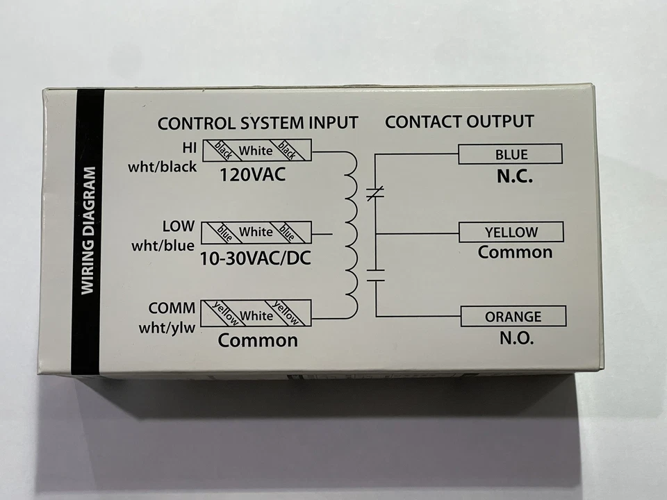 Victory 100, SPDT Enclosed Relay, Coil 10-30VAC, 120V; Contact: 10A@277VAC, - Image 2 of 4