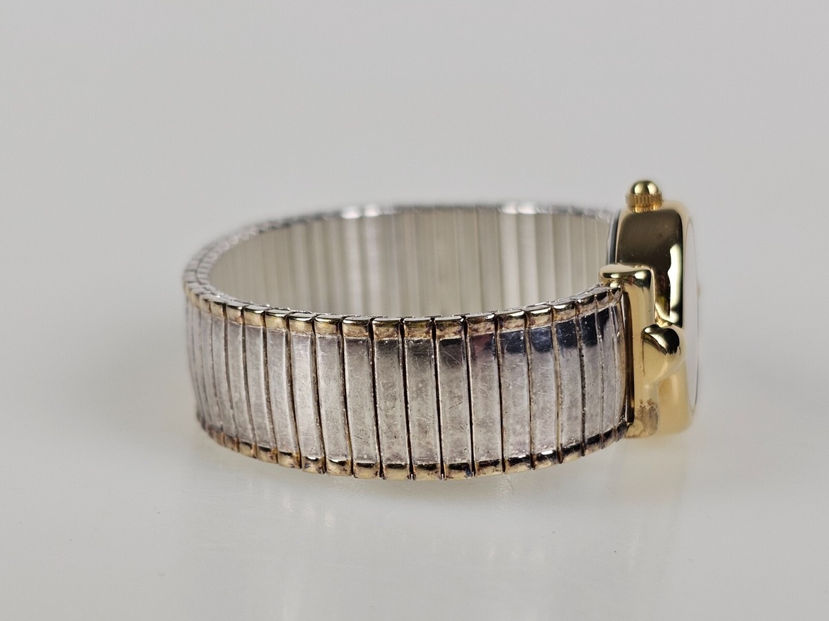 Anne Klein II 10/2893 AL21E Hong Kong Gold Silver Tones 
