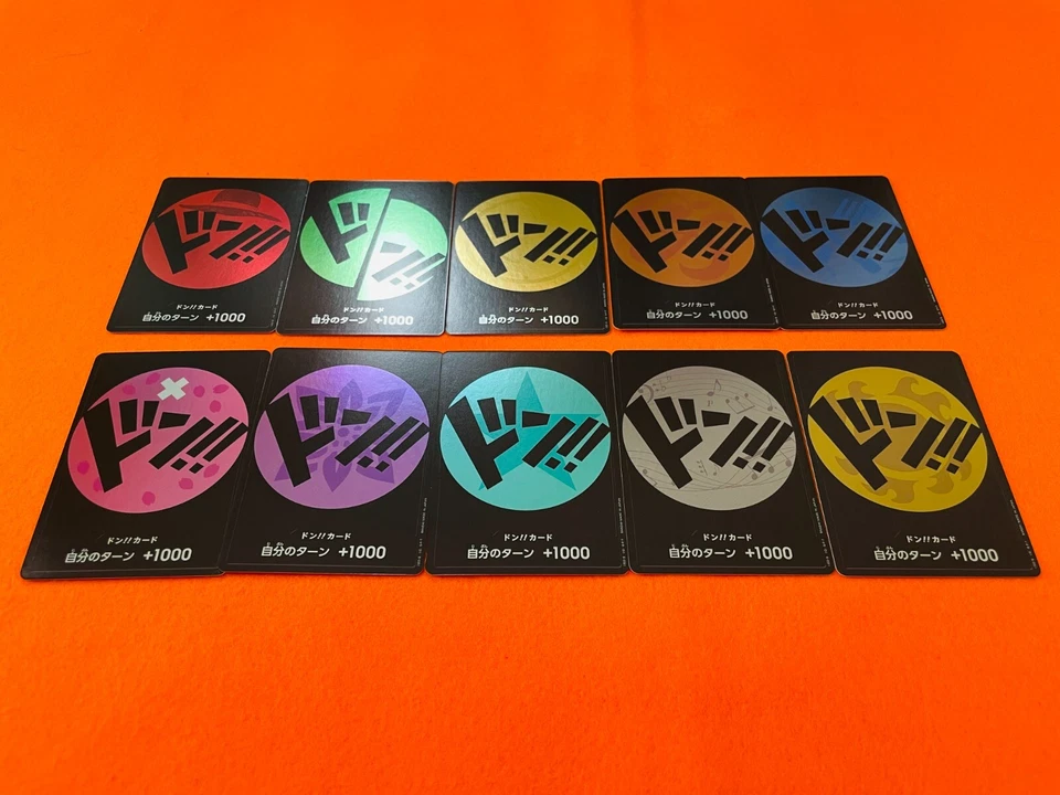 ONE PIECE Card Game DON !! Card Storage X Don Straw Hat Pirates 10 set - Image 4 of 4