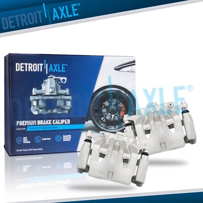 Front Brake Calipers w/ Brackets for 2011 - 2015 Lexus RX350 Toyota Highlander