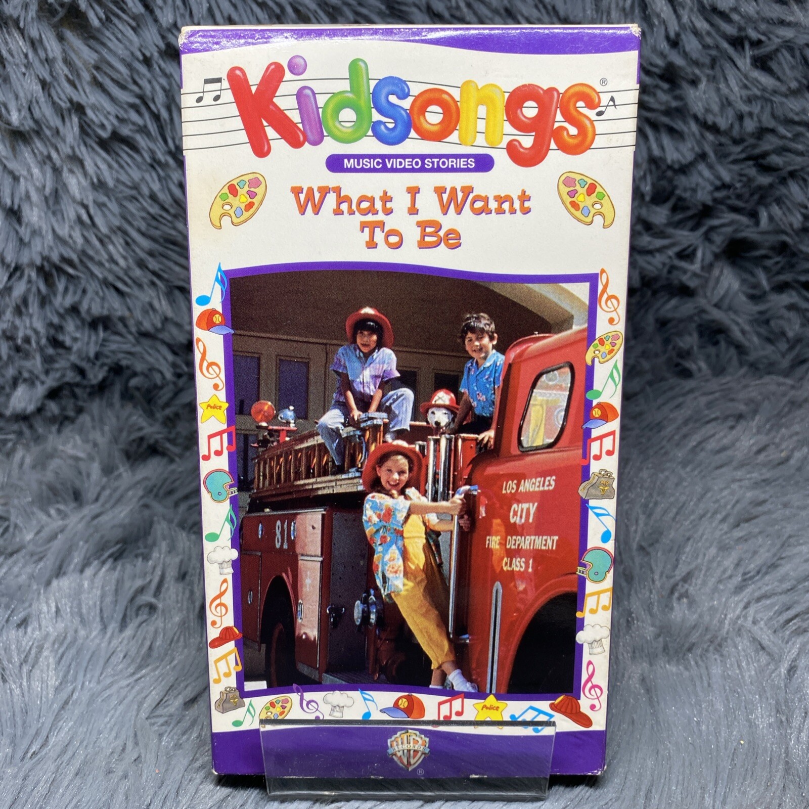 Kidsongs - What I Want to Be VHS Tape 1987 Music Video Stories Kids Show Rare