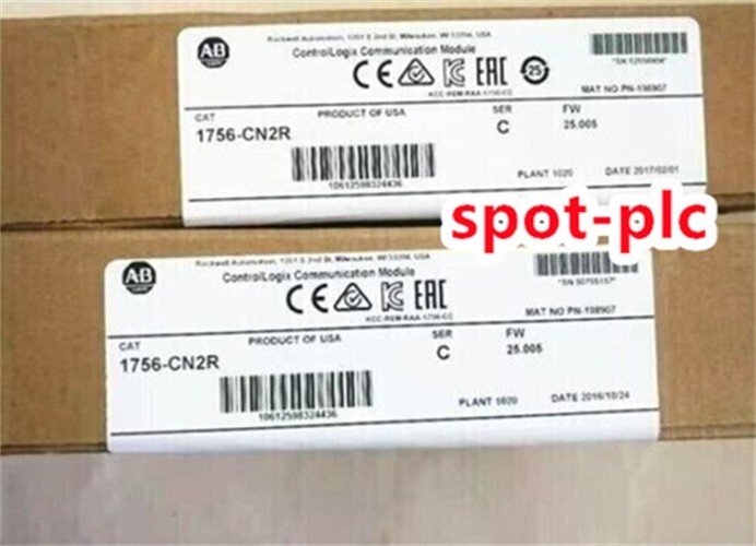 New Factory Sealed AB 1756-CN2R SER C ControlLogix Communication Module