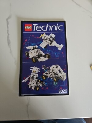 Lego Technic 8022 Original Manual￼ Instructions Only