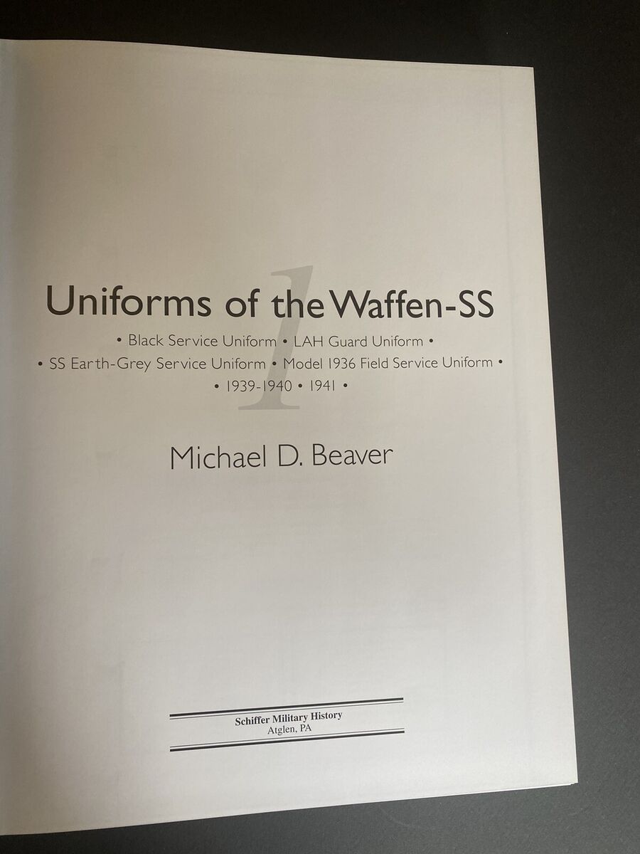 Uniforms of the Waffen-SS Michael D. Beaver 3 Volumes | eBay Uniforms of the Waffen-SS Michael D. Beaver 3 Volumes | eBay