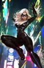 AMAZING SPIDER-MAN #38 (DERRICK CHEW EXCLUSIVE BLACK CAT VIRGIN VARIANT) COMIC