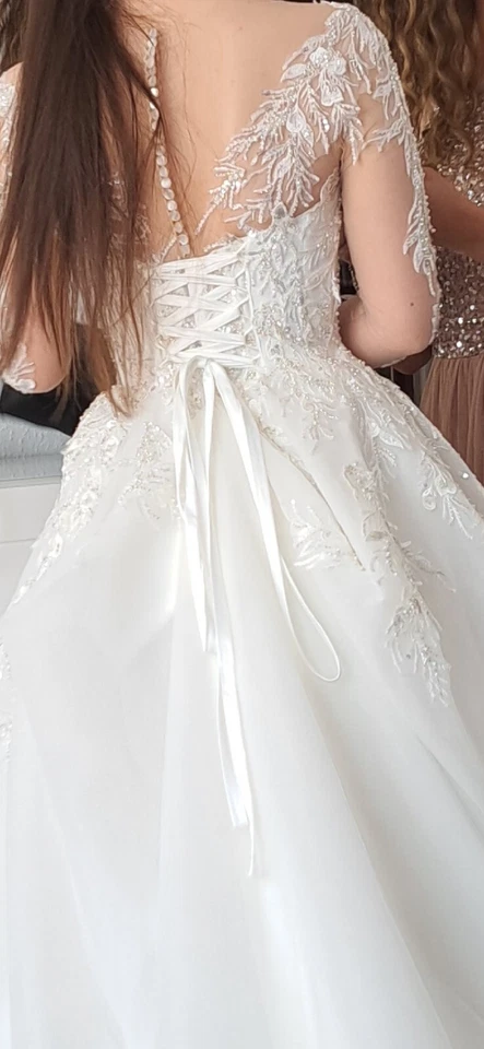 Als neu Sehr schön brautkleid hochzeitskleid - Bild 3 von 4