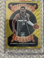 Giannis Antetokounmpo 2021 Donruss Optic Winner Stays GOLD #1-PRIZM🔥🔥🔥🔥🔥