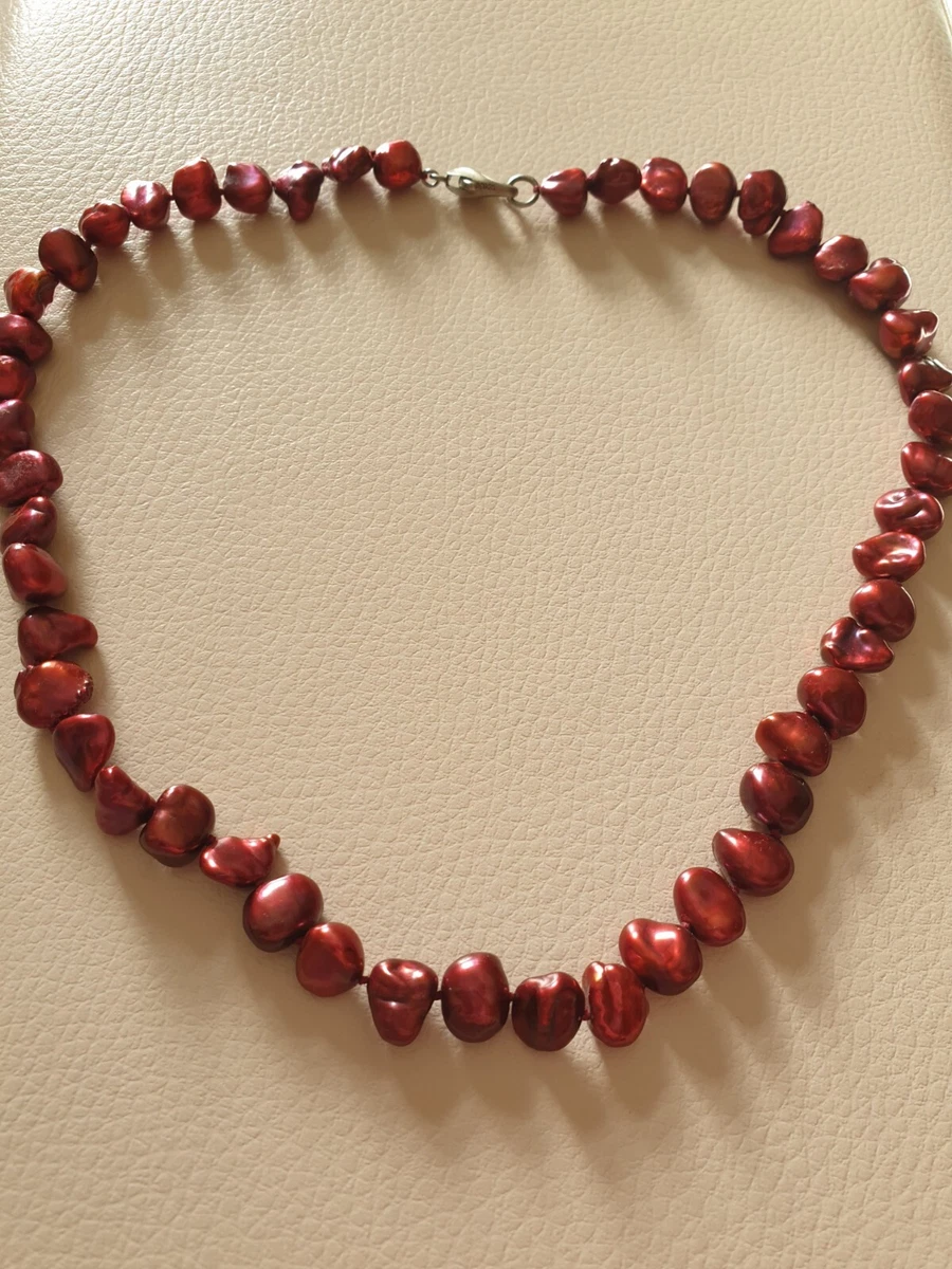 Cranberry sale pearl necklace