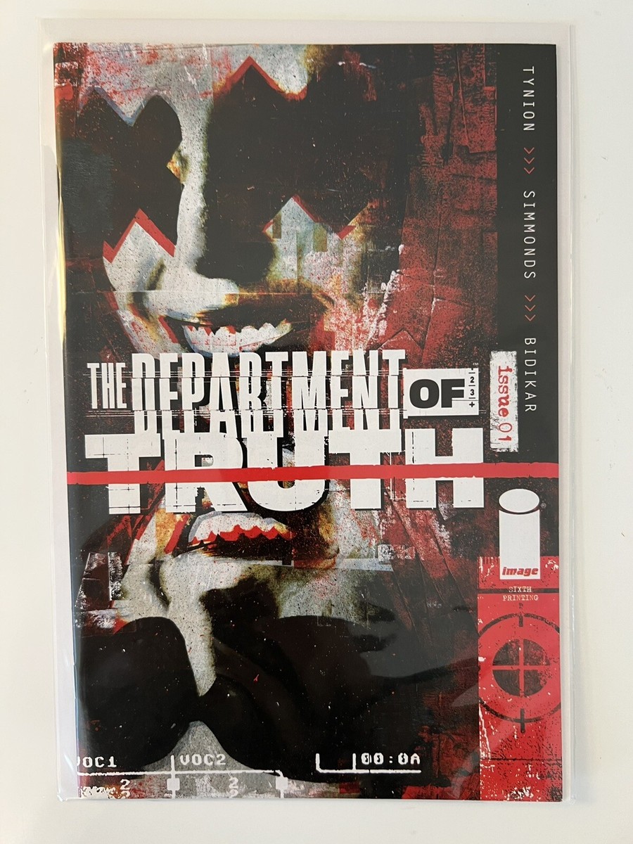 アメコミリーフ Department of Truth #1 9.6 サイン入り Amazon.com: The Department of Truth #1 eBook : Tynion, James