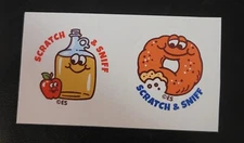scratch and sniff stickers NEW set/2 Everything Apple Cider scent