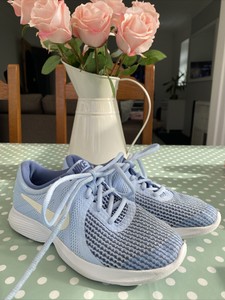 NIKE REVOLUTION 4 BLUE TRAINERS SIZE 3 EUR 35.5 GREAT CONDITION | eBay