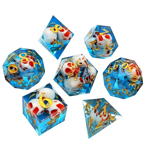 Custodia set dadi in resina solida (colore selezionato) / scatola portaoggetti LUNGA display RPG D&D DND - Foto 33 di 35