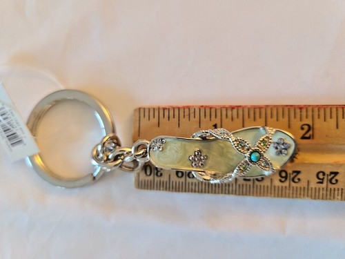 Alexander Kalifano Keychain Swarovski Crystals Stainless Steel - Picture 31 of 71