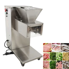 Commercial Meat Cutting Machine 2.5mm Blade Stainless Steel Blade Slicer Shreder