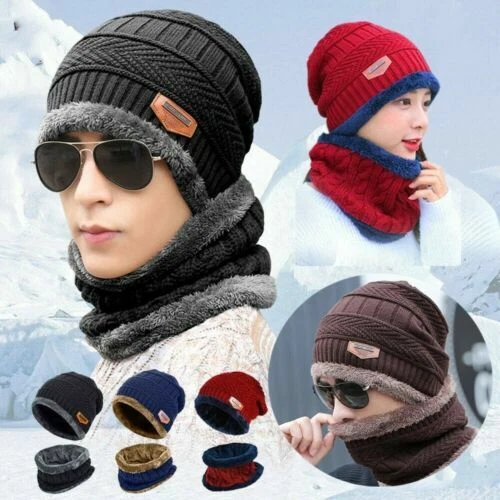 Wool Winter Ski Hats for Men