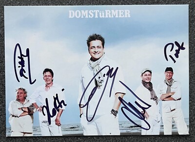 Domstürmer Autogrammkarte Kölsch / Mundart original signiert