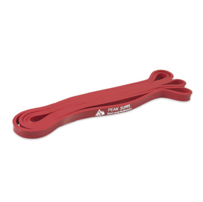 Widerstandstrainingsband - Rot 1m Schlaufe (41'') | Max Widerstand 12Kg | Klimmzug