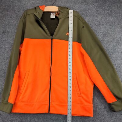 Russeluno ジャケット　 　L～XL Russell Athletic Mens Full Zip Jacket Size XL 46-48 Green Bright