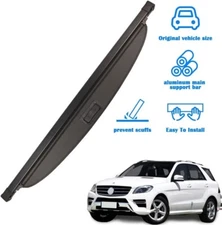 Retractable Cargo Cover For Mercedes Benz ML350 GLE 12-19 Rear Trunk Shade