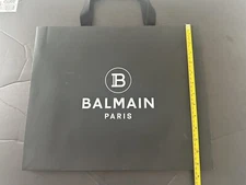 Balmain gift, shopping, Paper bag black Free Shipping