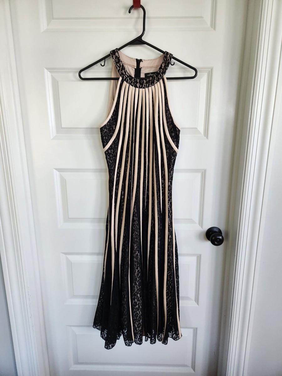 Sophisticated Black Halter Flare Dress Sophisticated Black Halter Flare Dress