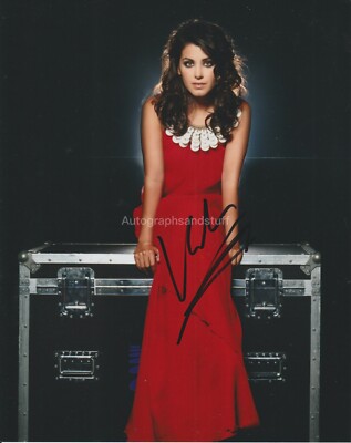 Katie Melua HAND SIGNED 8x10 Photo Autograph, Nine Million Bicycles (D)