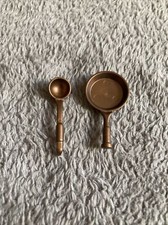 playmobil lot vaisselle 1 Poêle Et 1 Louche Cuisine Château Vintage