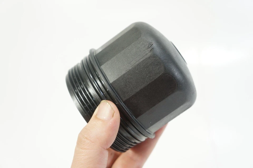 BMW 750LI 650I 550I 2009-2015 4,4 L motor filtro aceite carcasa tapa soporte negro Foto 2 de 4