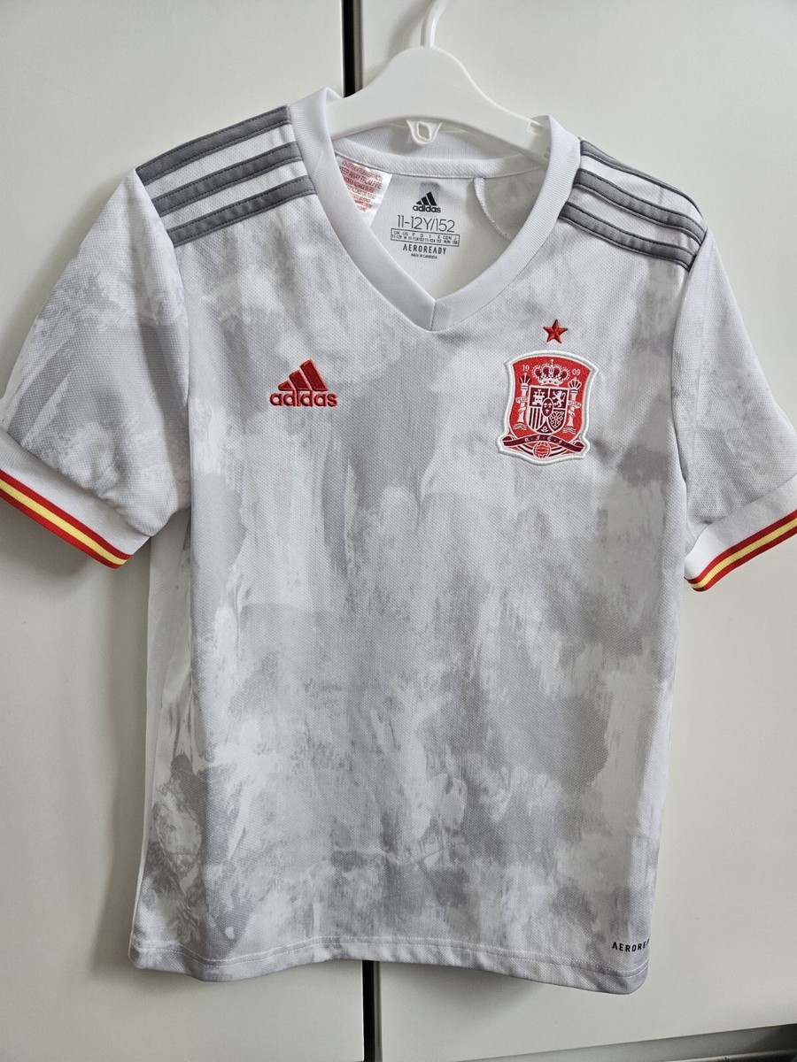 Adidas Spain Euro 2021 Away Kit Adidas Spain 2020-2022 White