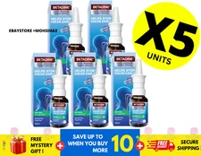 BETADINE Adult Cold Defence Nasal Spray 20ml Helps Stop Colds Early X 5