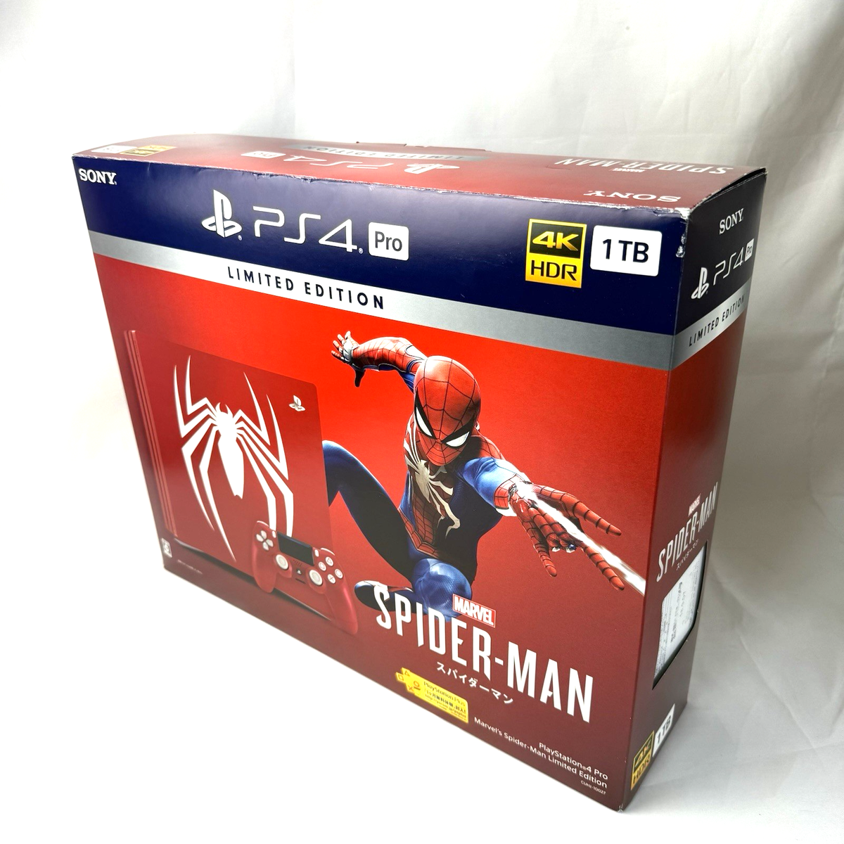 PlayStation4 - 【ほぼ完品】PS4 Pro スパイダーマン 1TB 本体 CUHJ-10027 Amazon.com: PlayStation 4 Pro 1TB Limited Edition Console