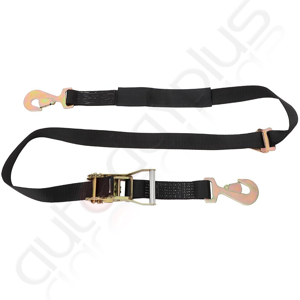 4 Axle Straps Race Car Trailer Car Hauler Ratchet Tie Down Strap