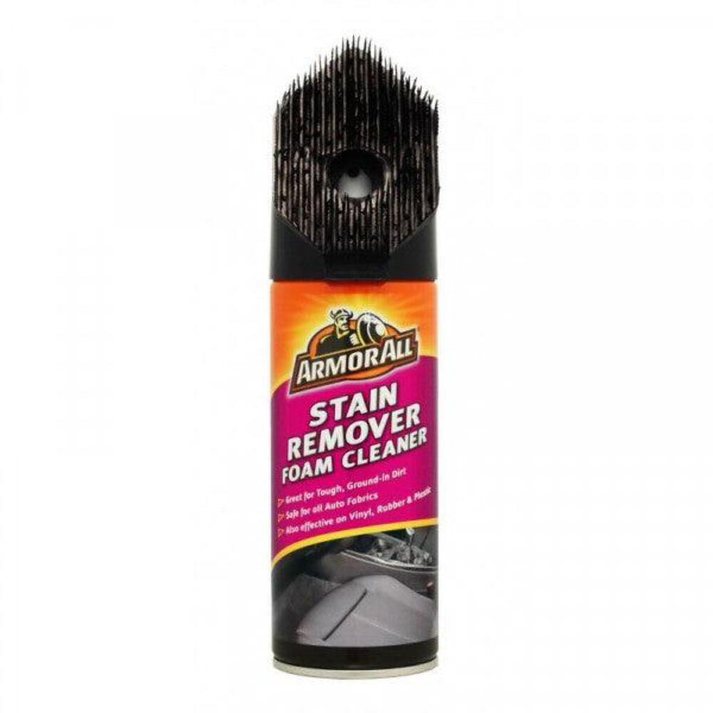 Armor All Stain Remover Foam Cleaner 400ml with Built-In Brush
