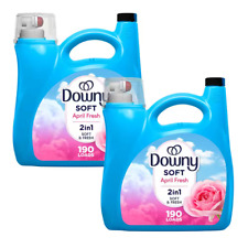 Ultra April Fresh Scent Liquid Fabric Softener, 190-Loads, 140 oz. (2-Pack) 0.15 per gallon