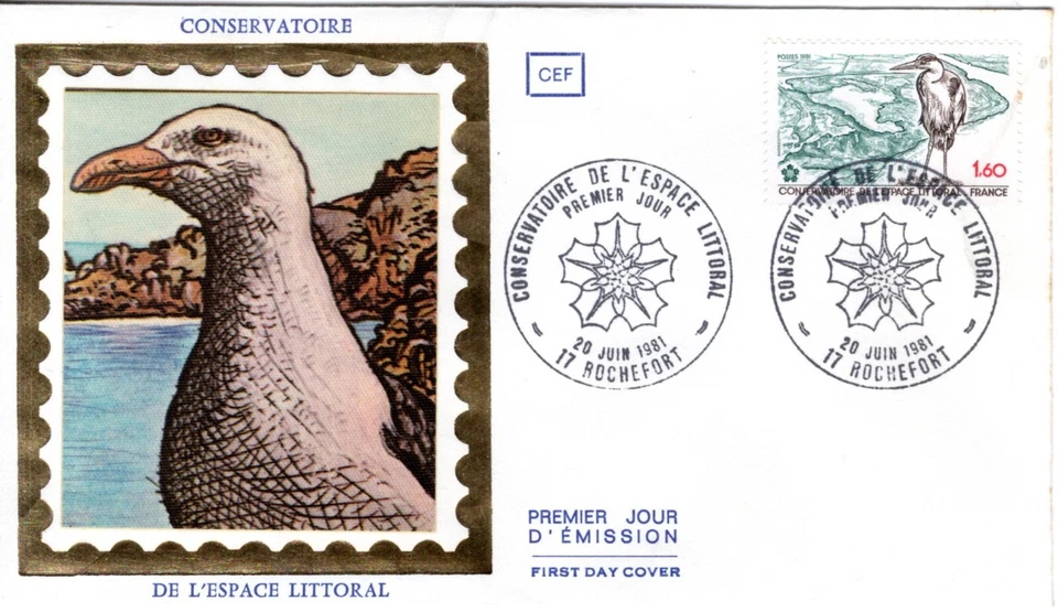 2146+ FDC ENVELOPPE 1er JOUR CEF CONSERVATOIRE DE L' ESPACE LITTORAL - Photo 1/1