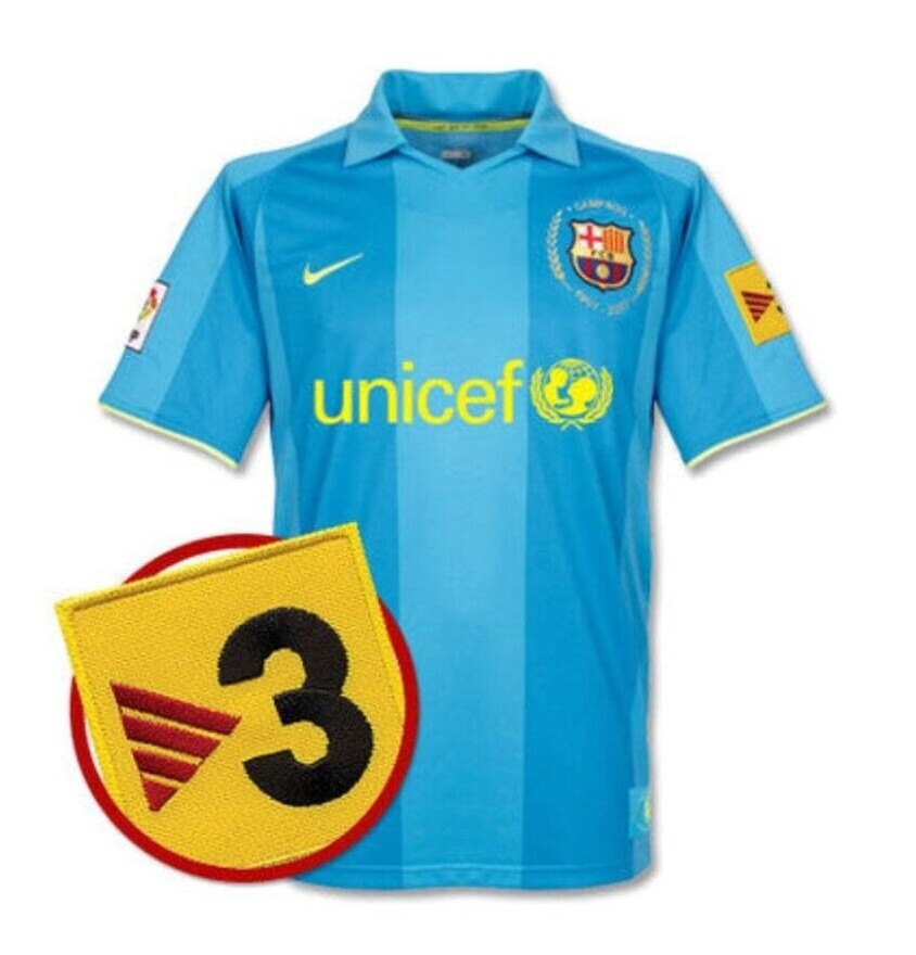 NIKE LIONEL MESSI FC BARCELONA AWAY JERSEY 2007/08 | eBay NIKE LIONEL MESSI FC BARCELONA AWAY JERSEY 2007/08 | eBay