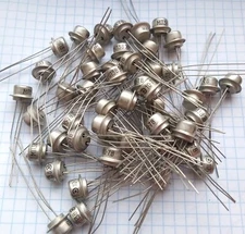 10x Germanium transistors NPN MP38 (2SD195 2SD33 OC75) - Tone Bender Fuzz - USSR