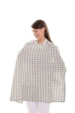 My Best Friend Nursing Cover, Sunshine Poppy, Grey, Yellow