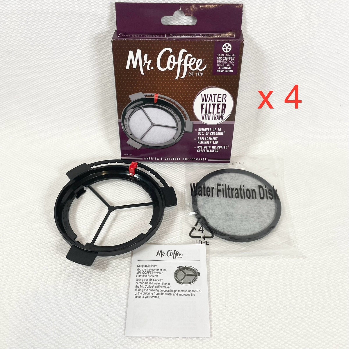 Lot of Coffee WF10 WATER FILTER with WF-10 Reminder