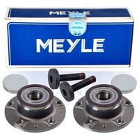 2X Meyle 1007500001 Radlagersatz Mit Radnabe Hinten FüR Audi A3 Octavia 3 VW