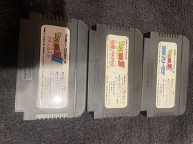 Family Computer Famicom Software 3 Piece Set Dragon Ball FC Famicom Super Saiyan