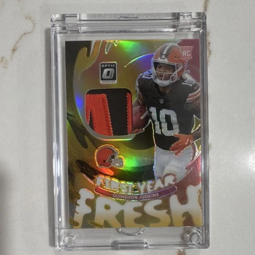 2025 Donruss Optic Quinshon Judkins Gold (RAW)