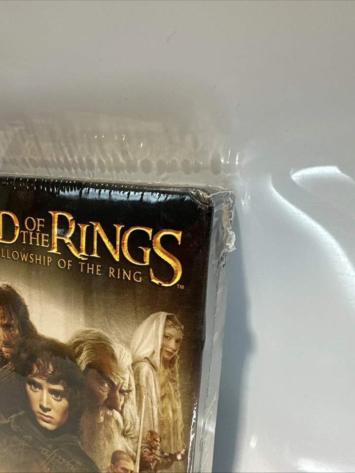Lord of the Rings 1 Fellowship Of The Ring, New Factory Sealed VHS - Image 2 of 4