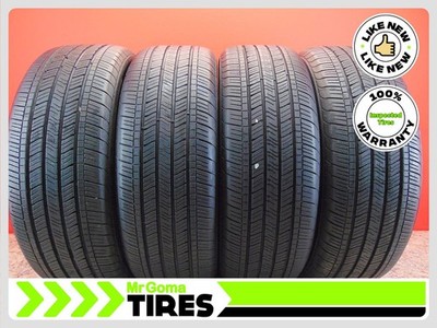 SET OF 4 GOODYEAR EAGLE TOURING 235/50R21 USED TIRES 8.1/32 TREAD 101V 2355021